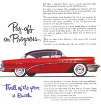 Pay-off on Progress advertisement