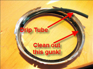 Drip Tube placement