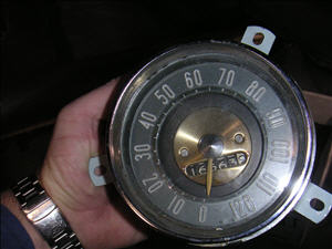 Stock 55 Buick Speedometer