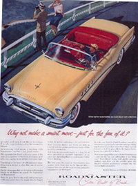 Yellow Roadmaster advertisement