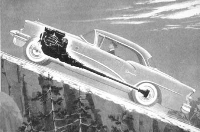 1955 Buick Climb hill with power